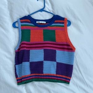 Zara knit top